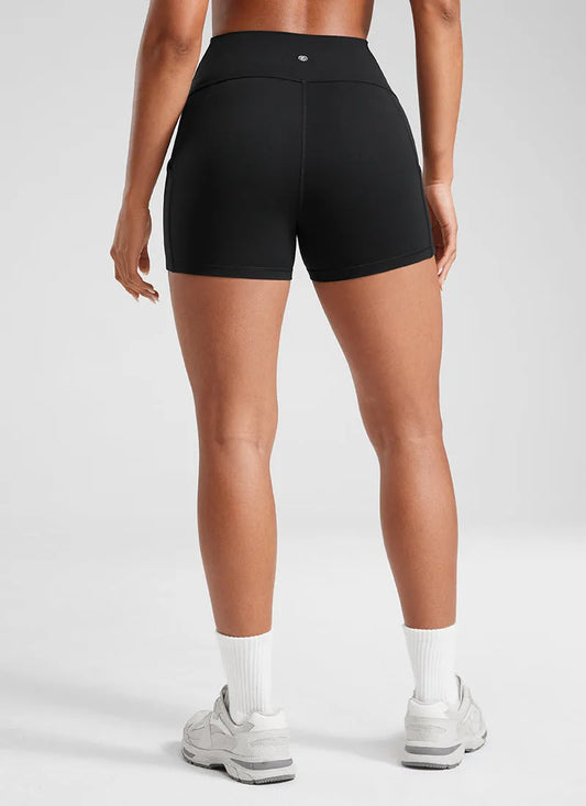 Butterluxe Pocket Yoga Shorts 3''