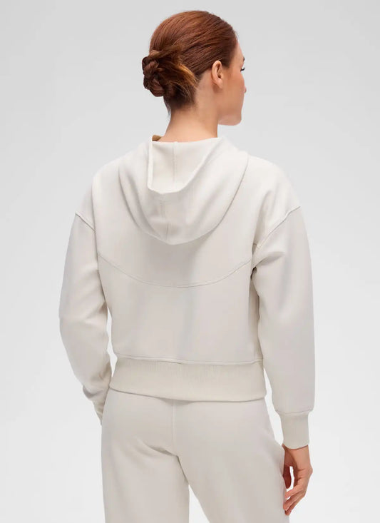 SoftAura Full Zip Waist Length Hoodie