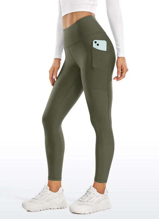 Thermal Fleece Lined Pocket Legging 25''