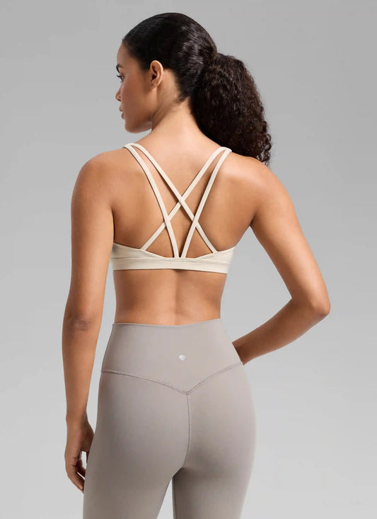 Butterlift® Low Cut U Neck Strappy Sports Bra