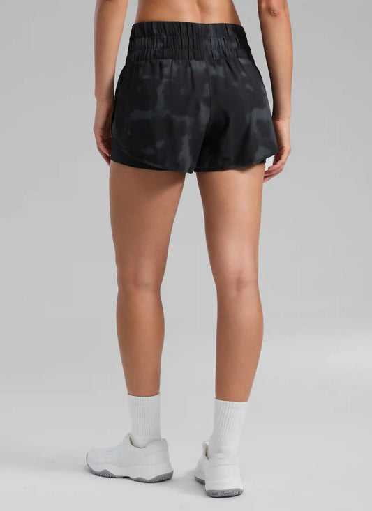 Feathery-Fit Soft 2 in 1 High Rise Shorts 3''