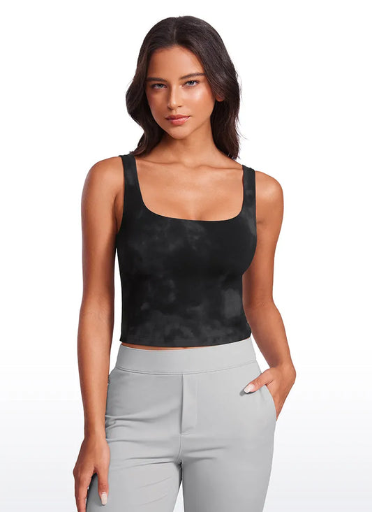 Butterluxe Double Lined Square Neck Tank