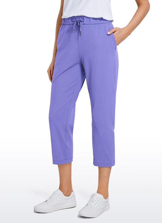 Stretch Cropped Pocket Pant 23''