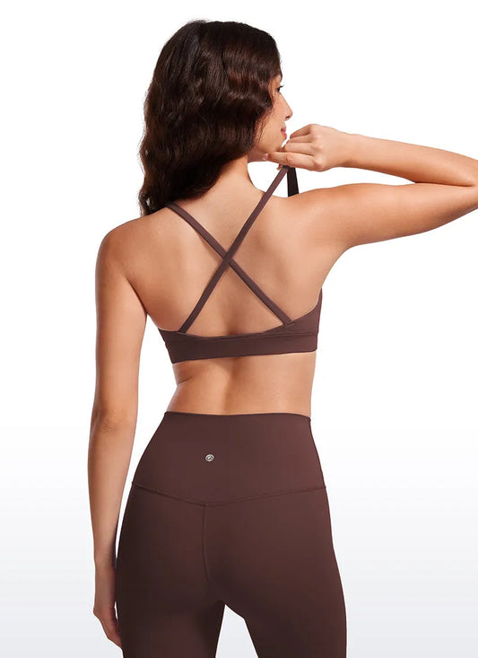 Butterluxe Thin Strap Criss Cross Bra