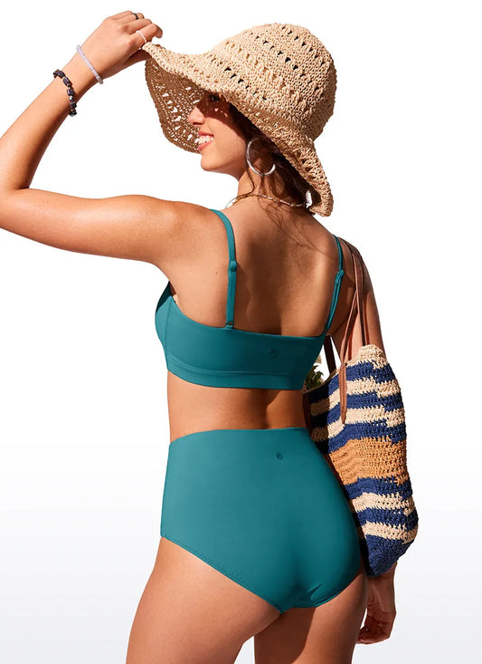 Adjustable Strap Padded Bikini Top