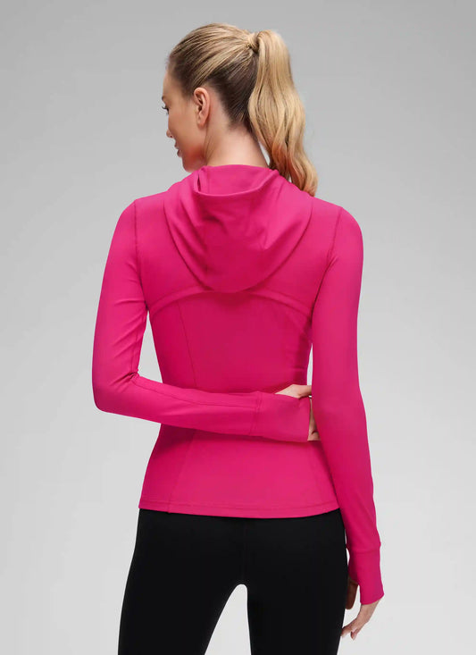 Butterluxe Zip Pocket ThumbHole Hoodie