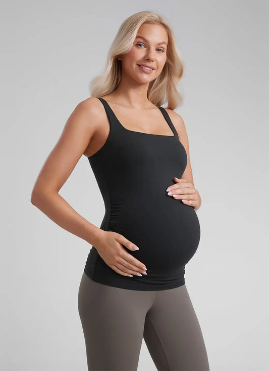 Butterluxe Maternity Built in Bra Tank