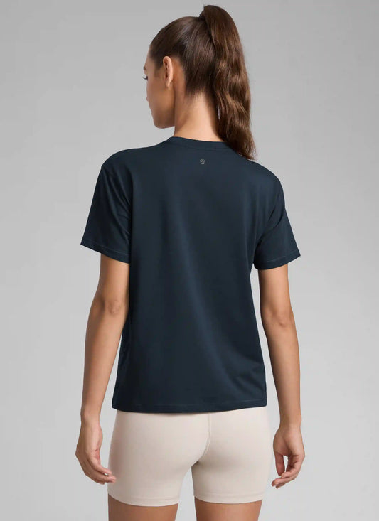 Poly Cotton-Blend Short Sleeves