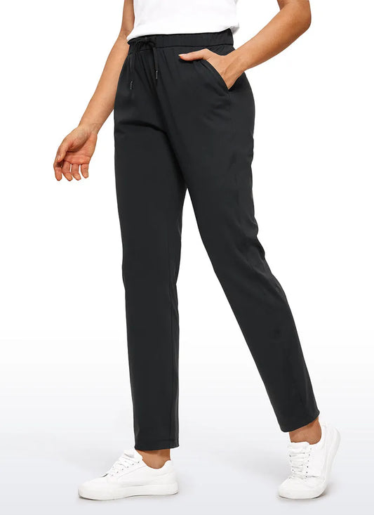 Stretch Drawstring Pocket Pant 31''