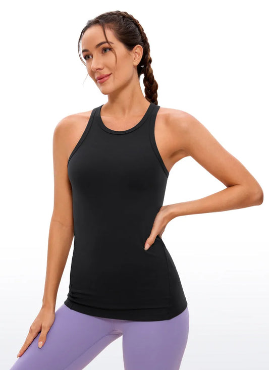 Butterluxe Hip Length Racerback Tank