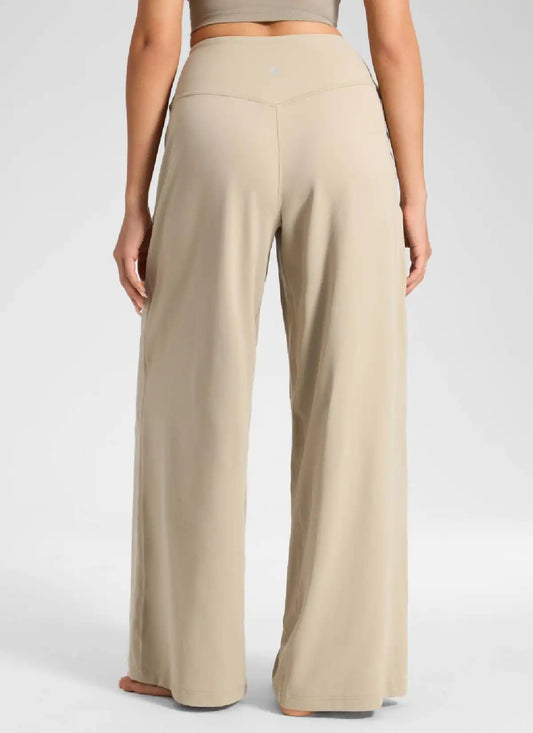 Butterluxe Front Pleated Pocket Palazzo Pant 30"