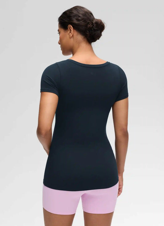 Softembrace Maternity U Neck Short Sleeve